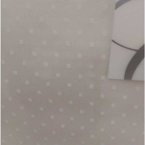 CHARISMA California King Fitted Sheet Ivory Dot Pattern 400TC 100% Cotton - Picture 9 of 11